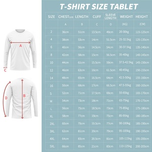 Wholesale Quick Dry Polyester <strong>RedT</strong>-<strong>shirt</strong> Custom Sublimation Breathable Plus Size Long Sleeve Round Neck t <strong>Shirt</strong> VL412 - Product Image 5