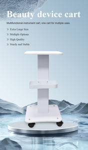 Hot Selling Stainless Steel 4-Wheel Heavy-Duty Salon <b>Trolley</b> for Modern Beauty Salon and Home Office Use - Product Image 5