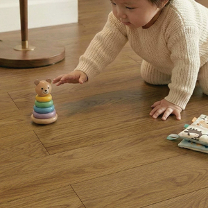 Rustic Wide Plank Durable Hickory Wood <b>Flooring</b> For Villa Apartment Indoor Decoration Contractor Supply - Product Image 2