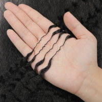 Extensions de cheveux humains au crochet à nœuds invisibles, style plume, très demandées en usine, pour tresses Kinky Straight, Yaki, Boho, fournisseur de cheveux à tresser