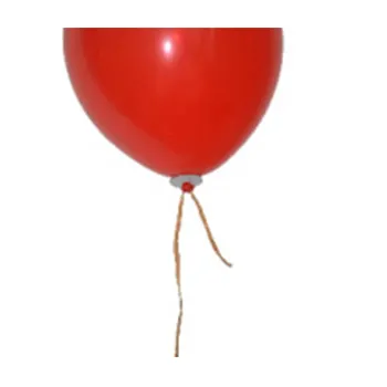 Heißer verkauf klar ballon abdichtung Papier Clips krawatte für ballon abdichtung