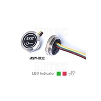Sensor infrarrojo Serie MSW Control DE ACCESO Sin contacto Botón de salida sin contacto Interruptor de liberación Alta calidad Impermeable Sin contacto