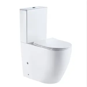 2023 New Design Chaozhou Bathroom Ceramic Toilet Commode 2 Piece Toilets Y8162