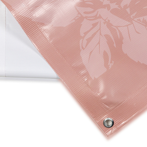 Bannière publicitaire verticale en tissu vinyle polyester imperméable, impression couleur intégrale, résistante aux UV, de haute qualité, pour salons professionnels et centres commerciaux - Product Image 5