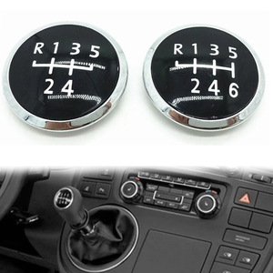 Volkswagen T5 T6 Gear <b>Shift</b> <b>Knob</b> Cover 5 6 Speed Plastic Rustproof Interior Modification - Product Image 3