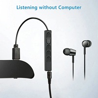 Porte-clés portable Mini enregistreur audio intelligent 32 Go Enregistreur de dictée activé par la voix
