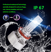 Ampoules de phare de voiture LED Canbus super lumineuses 65W 6000lm H1 H3 H4 H7 H11 9005 9006 Phare de moto