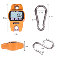 Balance postale numérique intelligente portable 300 kg avec écran LCD, mini balance domestique, de chasse, agricole, pour bagages, prise en charge OEM/ODM personnalisée, précision 100g