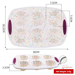 <span class=keywords><strong>Moule</strong></span> à Gâteau en Silicone Antiadhésif <span class=keywords><strong>Muffin</strong></span> <span class=keywords><strong>Mini</strong></span> Cupcake <span class=keywords><strong>Moule</strong></span> à Gâteau Ustensiles de Cuisson - Product Image 6