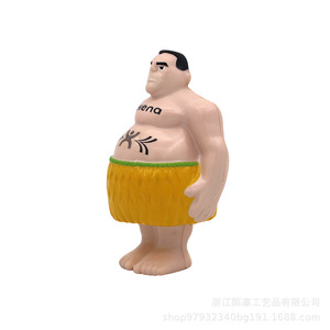 Jouet anti-stress en mousse PU Sumo Cartoon pour enfants, unisexe, 8-13 ans - Product Image 2