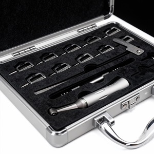 Interproximal Enamel Reduction Kit - Polishing Handpiece Diamond Strips Polishing Strips Measuring Gauge - Product Image 1