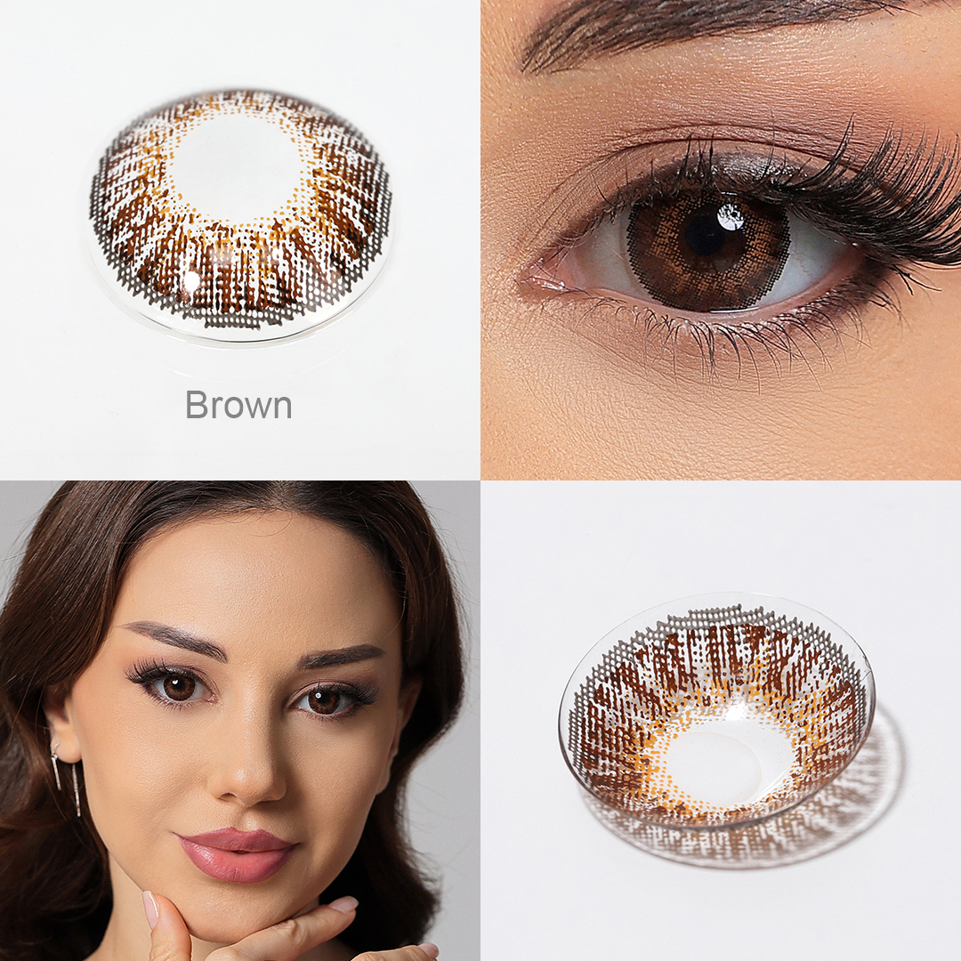 สีน้ำตาล / L021