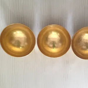 H65导电80毫米黄铜空心半球黄铜球体