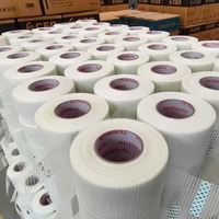 Tissu de maille en fibre de verre pour fissures murales Renfort en plâtre en fibre de verre Ruban de renfort en fibre de verre