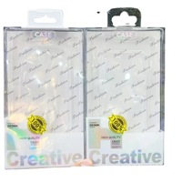 Boîtes d'emballage rectangulaires imprimées, écologiques, haut de gamme, recyclables, en papier métallisé sous vide, design créatif et tendance, pour mobiles