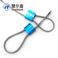 Sceau de sécurité pour réservoir de carburant en aluminium HED-CS102 pour conteneurs et remorques avec impression personnalisée gratuite