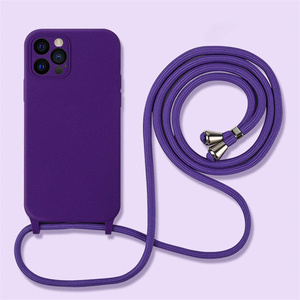 เคสซิลิโคนสำหรับ iPhone 15 Plus 14 Pro, เคสซิลิโคนสายคล้อง<span class=keywords><strong>คอ</strong></span> - Product Image 2