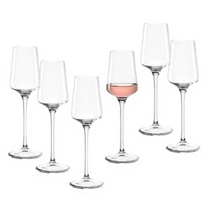LEONARDO HOME PUCCINI 069607 Set di 6 Bicchieri da Grappa, Design Senza Tempo, Forma Sottile, Look Moderno, Lavabili in Lavastoviglie, Cristallo 120ml, Digestivi - Product Image 4