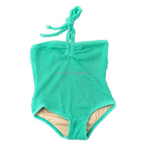 Venta al por mayor de fábrica de alta calidad Hawaiian Soft Girl's UPF 50 + Rash Guard Set Tides Girls Traje de baño de una pieza de manga larga - Product Image 6