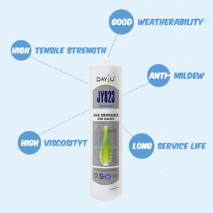 Sigillante <span class=keywords><strong>Silicone</strong></span> impermeabile Versatile per il trasporto di costruzioni e la lavorazione del legno-adesivo Premium - Product Image 2