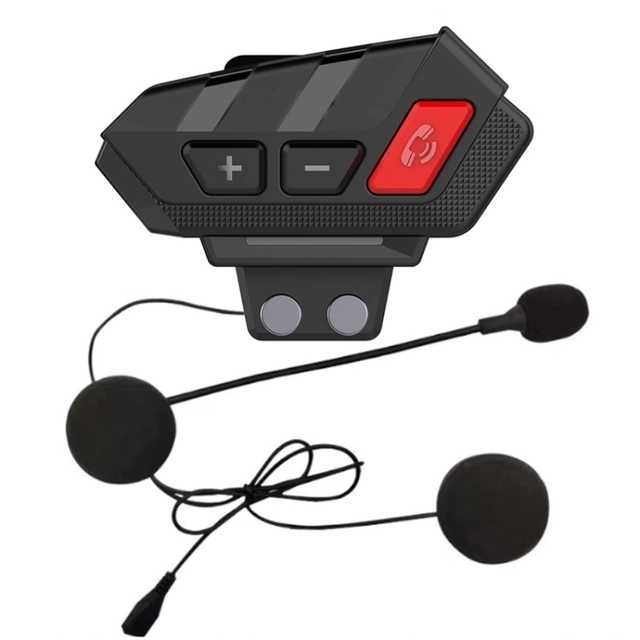 S21 Riding Helmet Intercom Headset, Specification: With USB Cable