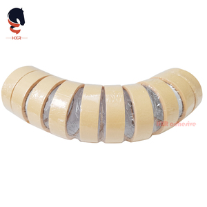 High Temperature Textured <strong>Crepe</strong> <strong>Paper</strong> Adhesive Masking Tape - Product Image 5