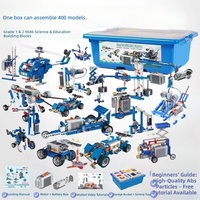Compatible con 9686, Juego de Bloques de Construcción STEM para Programación, Robot Educativo de Ciencia, Control Remoto, Plástico, Eléctrico, para Niños