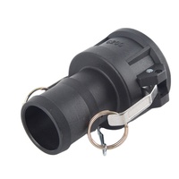 Raccord camlock rapide PP de haute qualité 1/2 "à 4 pouces raccords de connexion rapide en plastique pour réservoir IBC