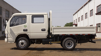 Camion de fret Dongfeng 4X2 à double cabine Euro3 95 ch 5 tonnes pour l'exportation