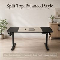 Bureau électrique réglable en hauteur AOR Rebound, type divisé, vitesse de levage 20 mm/s, pour bureau à domicile, vente en gros usine