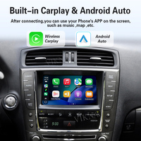 Decodificador de coche con sistema Linux Viknav, interfaz de actualización compatible con Lexus IS 2005-2019, CarPlay inalámbrico, Android Auto, Autolink, Airplay