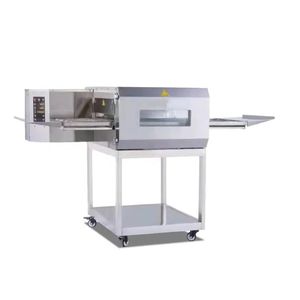 Equipo de producción de hamburguesas y pizzas totalmente automático, transportador de arroz al horno, bistec, costillas a la parrilla, alitas de pollo, arroz, sopa, patatas, horno - Product Image 1