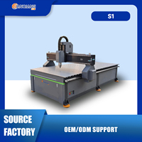 Routeur CNC pour le travail du bois 1325, 1300mm*2500mm, 3 axes, broche de fraisage refroidie par eau 3.2kW, machine de gravure pour le travail du bois