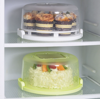 Boîte alimentaire transparente en plastique recyclé écologique à clipser portable pour hamburger salade sushi