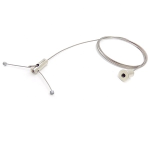 Bán buôn tùy chỉnh dây điều chỉnh hình ảnh treo kit, dây thép không gỉ dây với móc cho trần ánh sáng treo Kit - Product Image 3