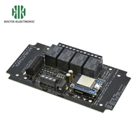 Carte de circuit imprimé (PCB) de contrôle électronique intelligent clé en main personnalisée, assemblage SMT DIP, 1 oz de cuivre, soudure verte, test PCBA