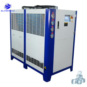 Pompe à eau à vis refroidie par air électrique automatique industrielle pour système de refroidissement centralisé de l'air Traitement anti-corrosion d'un an - Product Image 1