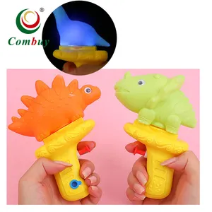 LED lighting dinosaur water gun 100ml toys watergun from china