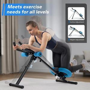 Bán hàng nóng đa chức năng Chiều cao có thể điều chỉnh ABS <span class=keywords><strong>Crunch</strong></span> Máy AB Workout bụng bài tập máy cho nhà phòng tập thể dục - Product Image 4