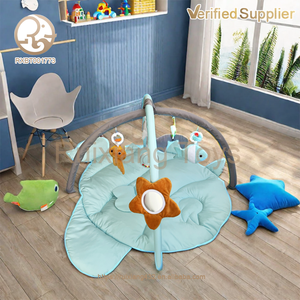 Venta al por mayor plegable Baby Play Gym Unisex Soft Toy Home Use Crawling Play Mat Baby Soft Plush - Product Image 5