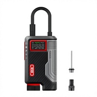 150PSI Mini Car Tire Pump Cordless Tire Inflator 4000mAh Portable Air Compressor with Auto Shut off for Car Motorcycle Bike Ball