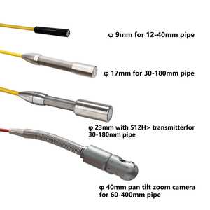 Câmera de Inspeção de Drenagem Profissional com Tela HD de 7 polegadas e 12 LEDs para Inspeção de Tubos e Cilindros - Product Image 6