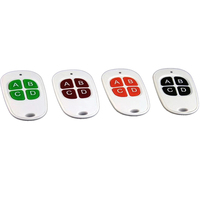 Télécommande RF étanche 315 MHz pour volet roulant/porte automatique avec apprentissage et capture de code défilant, 1 à 4 boutons