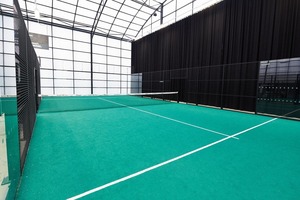 Sistema Completo per Campo da Tennis all'Aperto con Illuminazione Panoramica, Rete di Protezione e Pavimentazione Sportiva Resistente per Club - Product Image 2