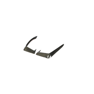 Deflectores de fibra de carbono perfectos para faros antiniebla de Audi <span class=keywords><strong>A4</strong></span> 2018 - Product Image 3