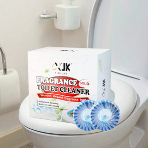 Vente en gros de comprimés nettoyants pour drain de toilette parfumés au citron et à l'orange, 50 g, 5%-15% d'ingrédients actifs pour une élimination efficace des taches - Product Image 6