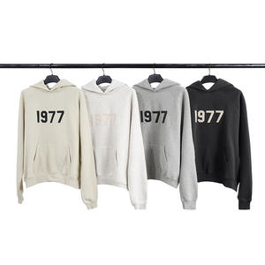 <span class=keywords><strong>Abbigliamento</strong></span> <span class=keywords><strong>Uomo</strong></span> di Alta Qualità, Set Felpa con Cappuccio e Pantaloni Tuta 100% Cotone, Pullover Streetwear, Tuta ESSENTIALS 1977 per <span class=keywords><strong>Uomo</strong></span> - Product Image 6