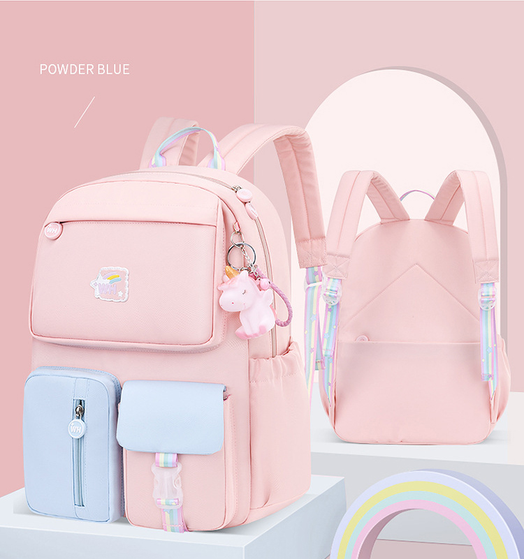 Factory Customized 2021 new fashion primary school students' school bag for grade 1 to Grade 3 to grade 6 boys and girls lightwe