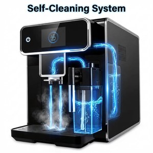 Machine à <span class=keywords><strong>café</strong></span> industrielle de qualité commerciale AM7203 1350W à double chaudière en acier inoxydable, pression de 19 bars, pour cuisines commerciales - Product Image 1