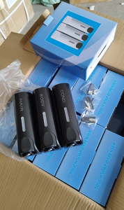 Dispenser doppio <span class=keywords><strong>sapone</strong></span> a parete Hotel di lusso moderno manuale <span class=keywords><strong>sapone</strong></span> liquido/Shampoo Gel <span class=keywords><strong>doccia</strong></span> Dispenser bagno uso cucina - Product Image 4